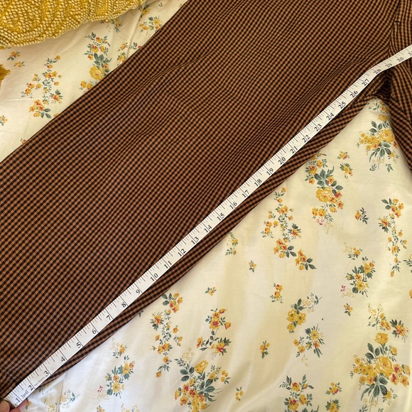 Big Bud Press Brown Checkered Trousers - Picture 5 of 8